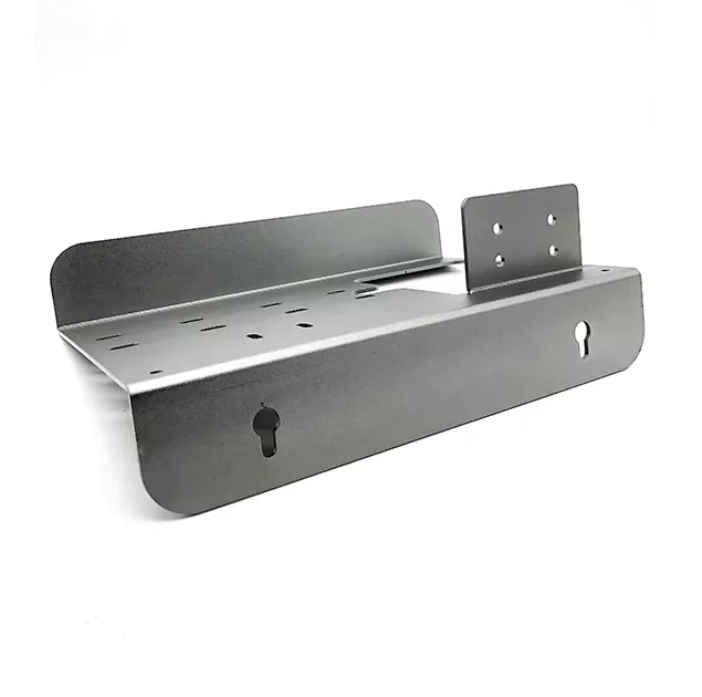 Perfil de flexión de extrusión de aluminio Piezas industriales de perforación personalizadas