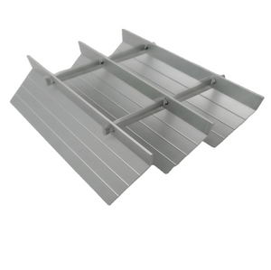 Persiana de aluminio arquitectónica de la persiana de ventilación del techo de la fachada del edificio