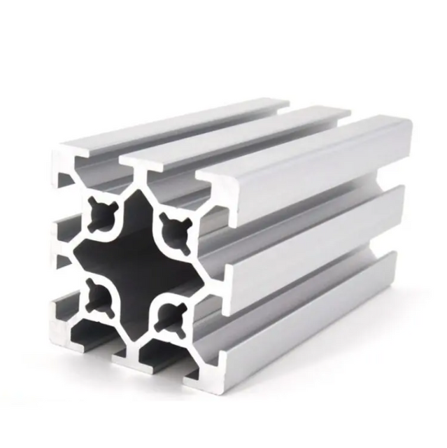 Perfil de aluminio industrial personalizado con ranura en T para sistema de montaje modular