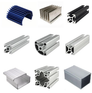 Perfil de aluminio de la industria de la ranura T / V de la aleación anodizada modificada para requisitos particulares extrusión OEM para la construcción
