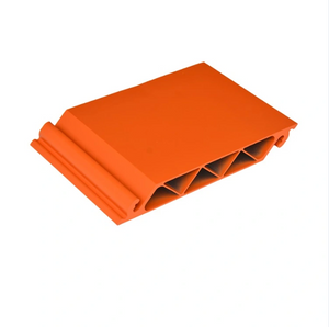El polvo anaranjado pintado modifica el perfil de la decoración de la protuberancia para requisitos particulares de aluminio