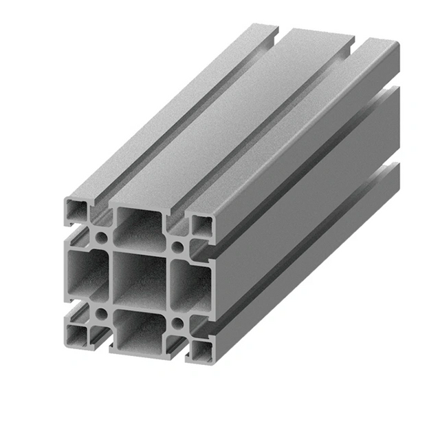 Sistema de perfil de marco funcional de aluminio de línea industrial con ranura en T de precisión