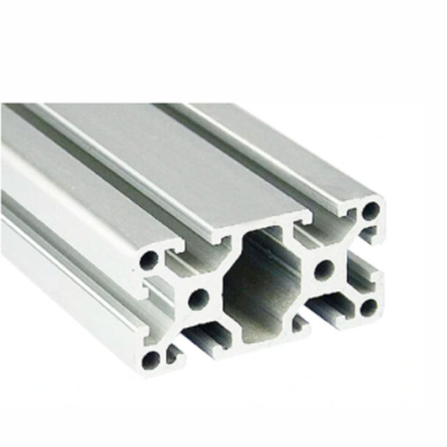 Sistema de perfil de aluminio para línea de montaje industrial