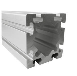 Línea funcional industrial de ocho ranuras Perfil de aluminio de 100 * 100 milímetros