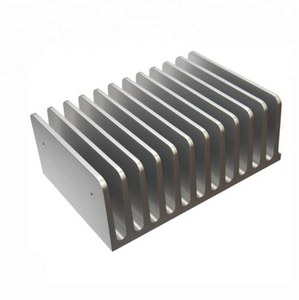 Procesamiento de efectos de disipación de calor Aluminio de disipador de calor perfil anodizante